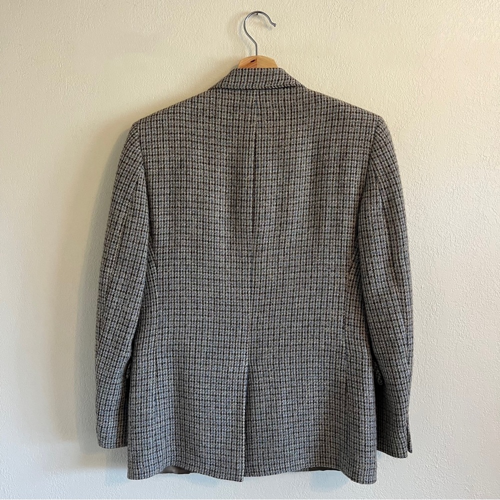 Vintage Wool Satin Lined Blazer - Picture 8 of 16